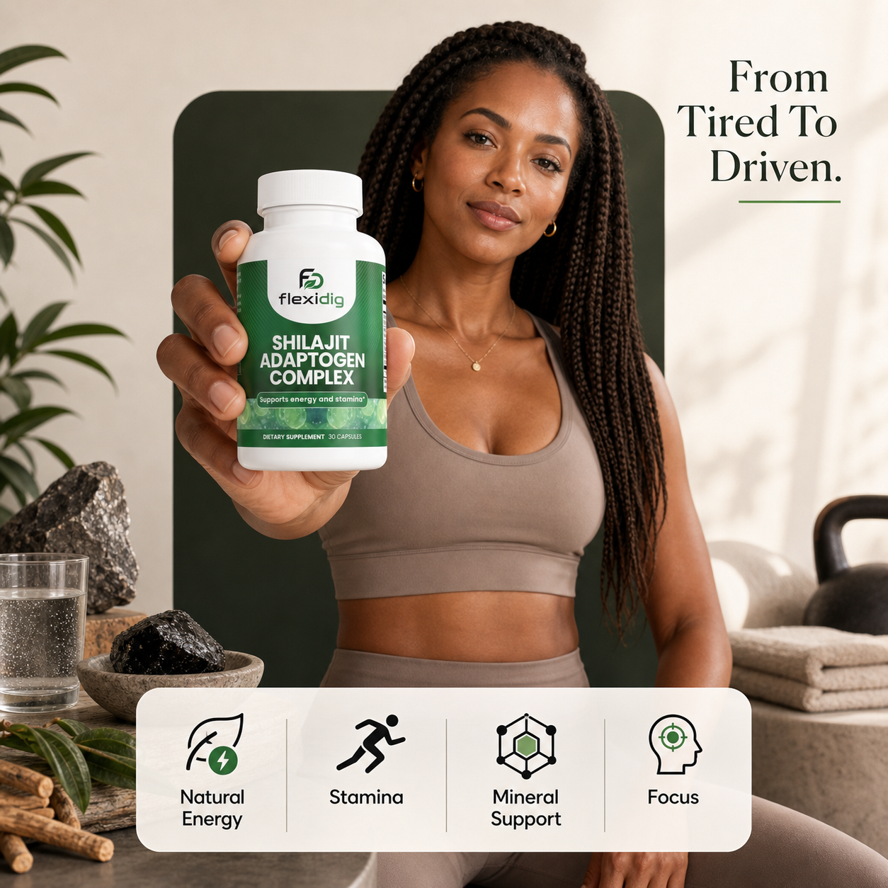 Shilajit Adaptogen Complex