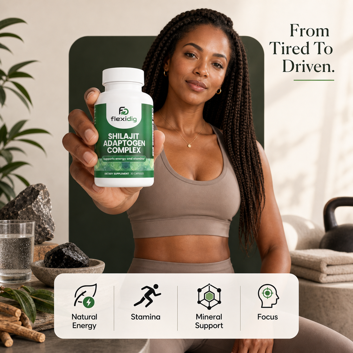 Shilajit Adaptogen Complex